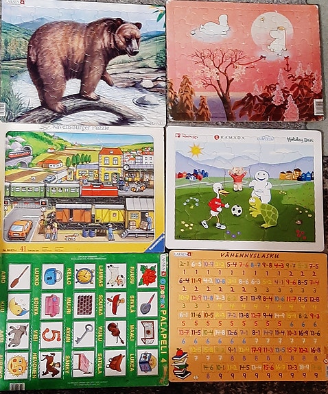 Palapelejä isoja