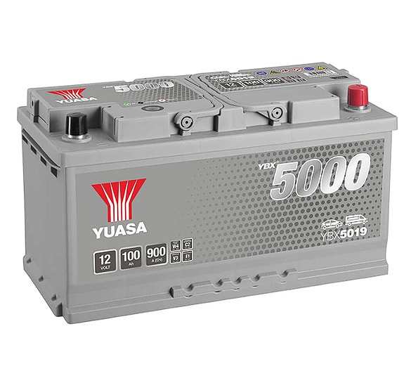 AKKU YUASA 100AH -+ 353X175X190 YBX5019