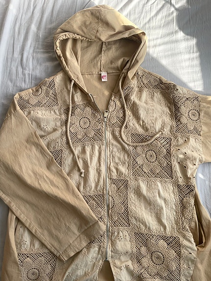 Boho/hippi paita vetoketjulla