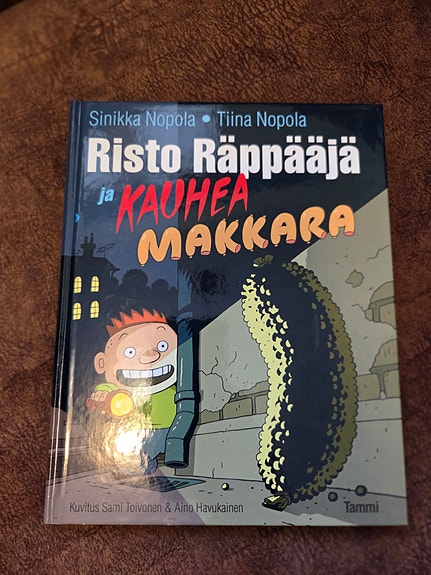 Sinikka ja Tiina Nopola Risto Räppääjä ja kauhea makkara kovakantinen
