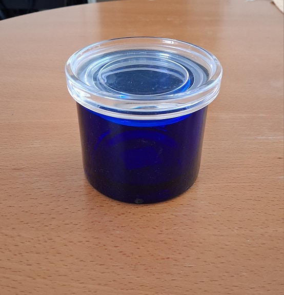 Iittalan Jars purkki, koboltinsininen