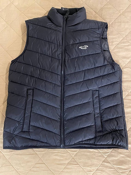 Hollister miesten liivi musta koko L