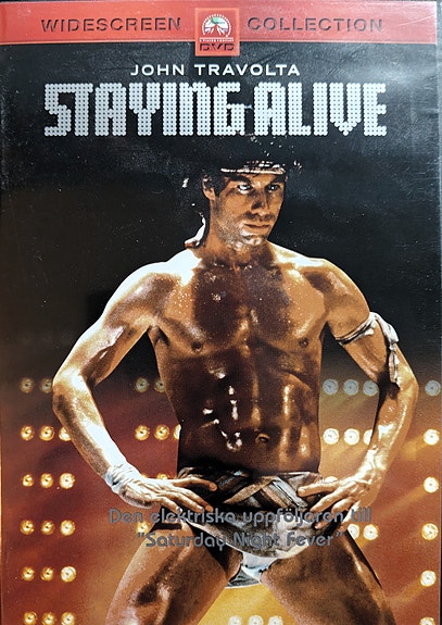 Staying Alive DVD – John Travolta (1983) – Suomitekstit
