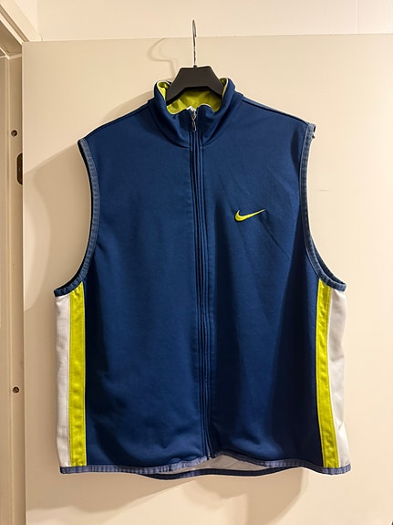 Vintage Nike liivi, verkkatakki, takki, paita L