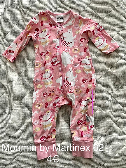 Muumi vauvan pyjama 62