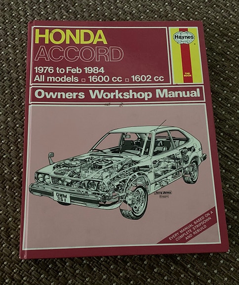 Honda Accord korjausopas