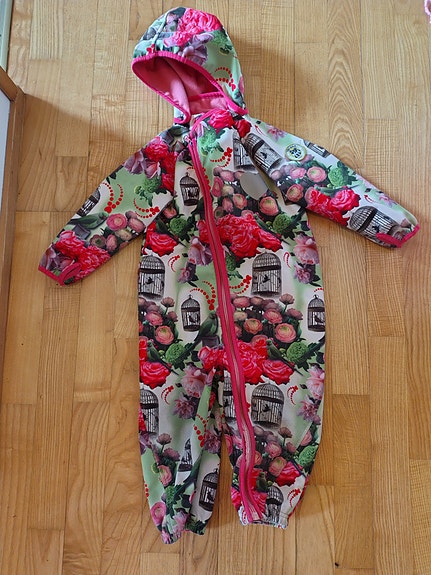 Racoon softshell-haalari 92cm