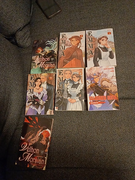Manga kirjoja