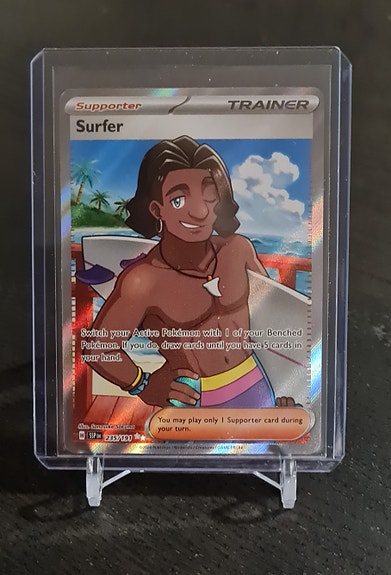 Pokémon Surfer Trainer -keräilykortti