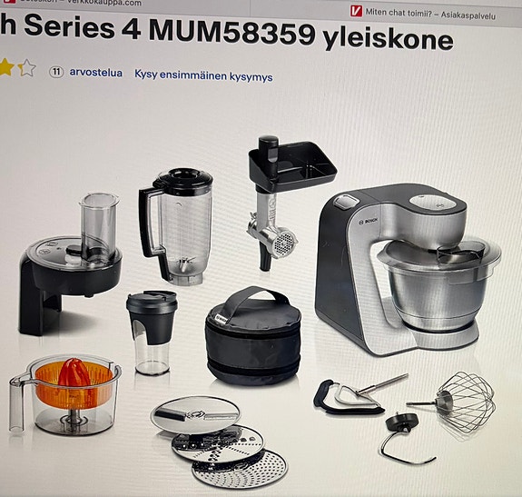Bosch monitoimikone lisäosat ja tarvikkeet