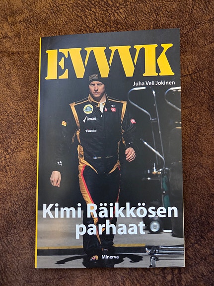Juha Veli Jokinen EVVVK Kimi Räikkösen parhaat kirja