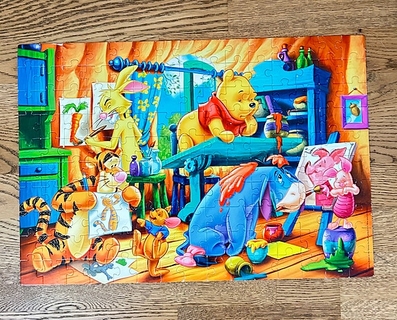 Nalle Puh palapeli värikäs 150 palaa