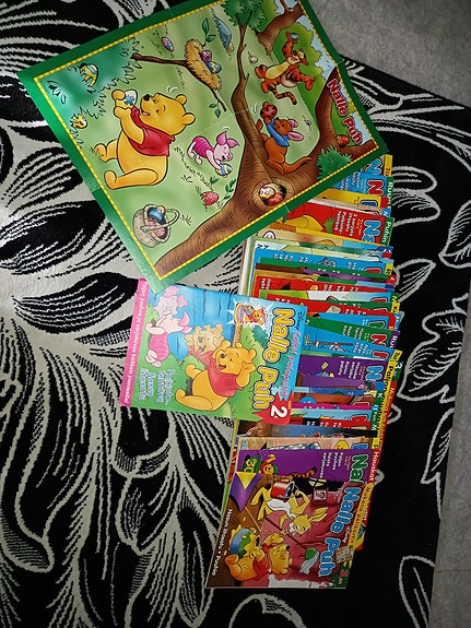 Nalle puh lehtiä