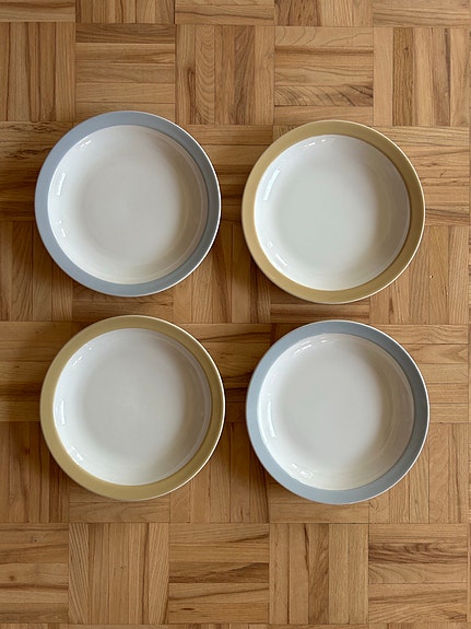 Arabia Soma lautaset 4kpl