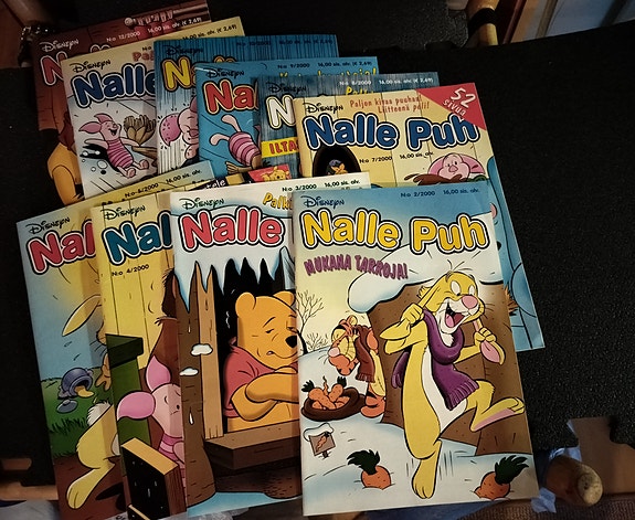 Nalle Puh lehtii 10 kpl
