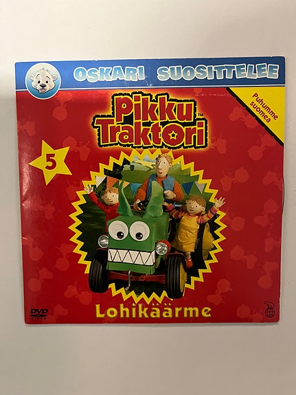 Pikku Traktori Lohikäärme lasten animaatio DVD