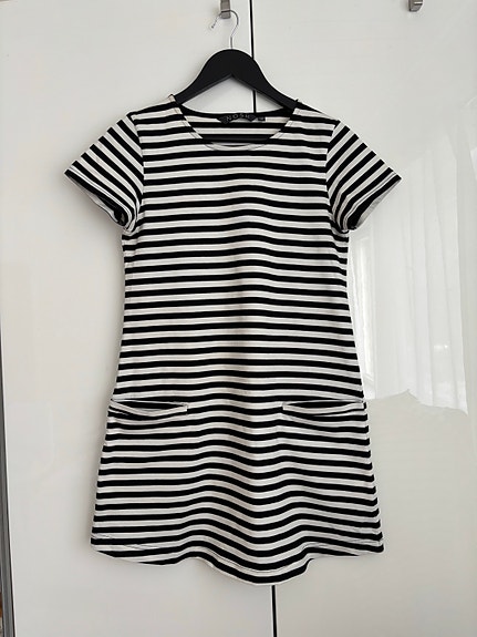 Nosh raidallinen mekko/tunika XS