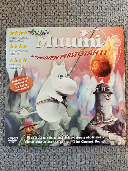 Muumi ja punainen pyrstötähti DVD