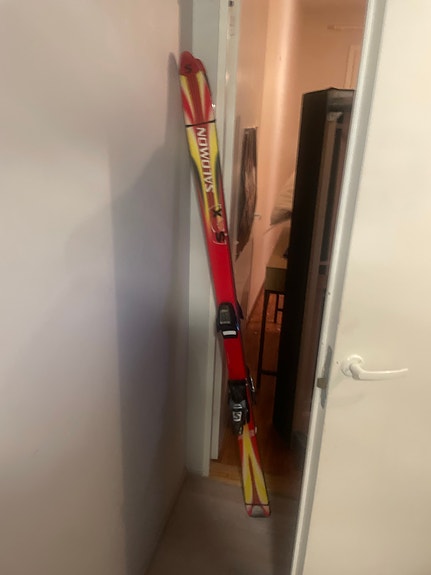 Salomon X alppisukset siteillä punakeltainen