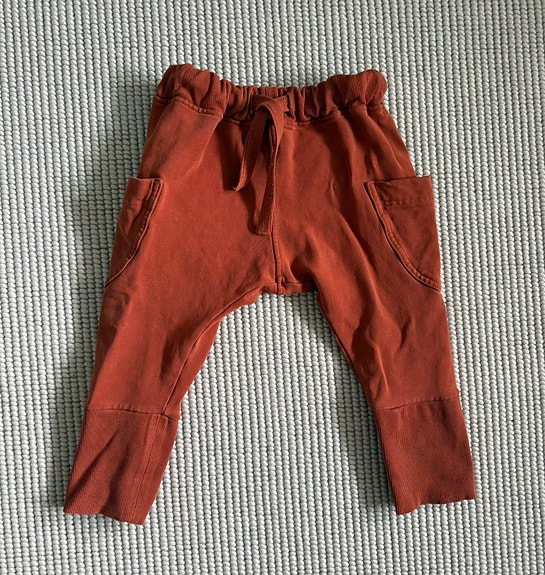 Metsola oranssit Pocket pants housut 80