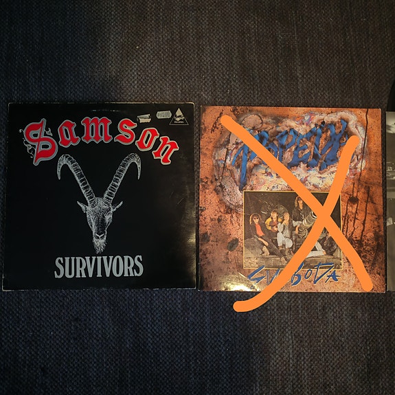 Samson Survivors ja Popeda Svoboda LP