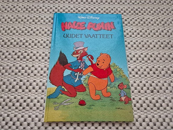 kirja nalle puhin uudet vaatteet