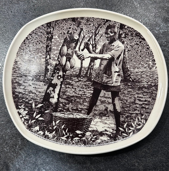 Panda suklaatehtaan Cocoa Series - 1985 vuosilautanen