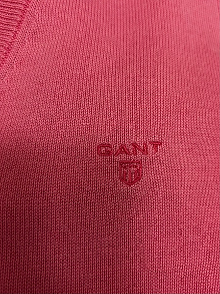 Gant neule väri koralli