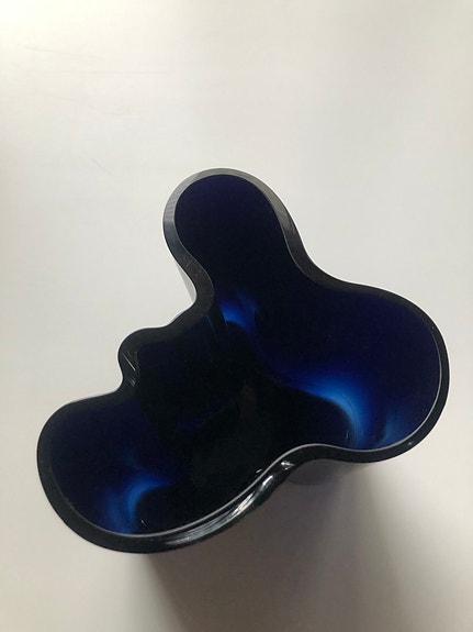 Iittala Aalto koboltinsininen maljakko, 120 mm