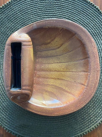 Gunnar Nylund Rörstrand Stoneware Shell Dish