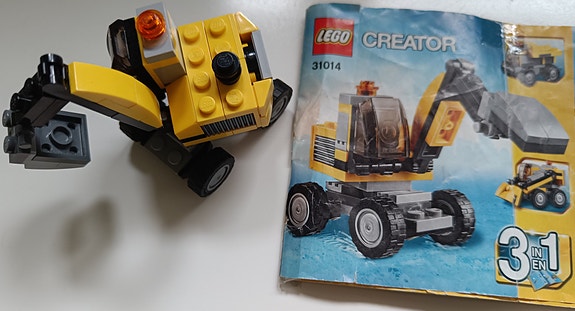 Lego Kaivuri 31014