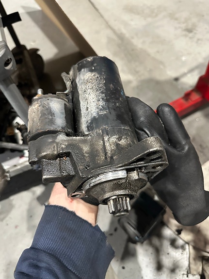 Volkswagen vr6 starttimoottori