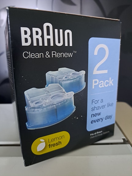 Braun parranajokoneen puhdistustelakan kasetti