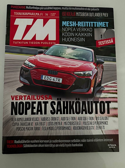 Tekniikan Maailma lehti numero 14 (7.8.2025)