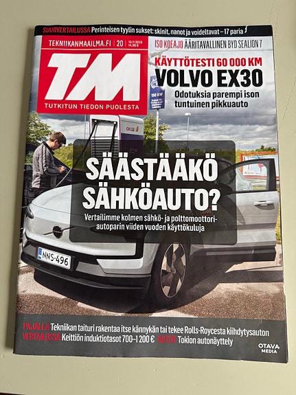 Tekniikan Maailma -lehti no 20 (13.11.2025)