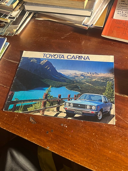 Toyota Carina TA40-esite, 1977