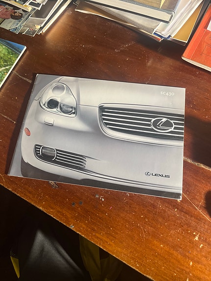 Lexus SC 430-esite