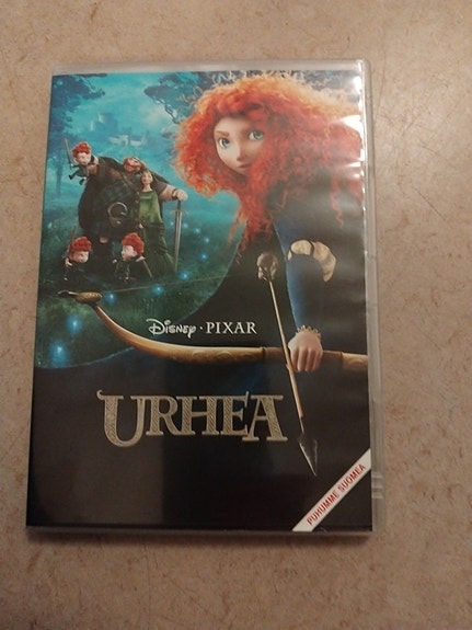 Disney Pixar Urhea DVD-elokuva suomi englanti