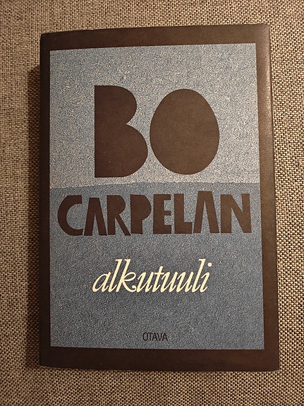 Bo Carpelan Alkutuuli