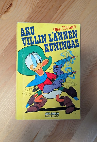 Aku Ankan Taskukirja 20: Aku Villin lännen kuningas (1. painos)