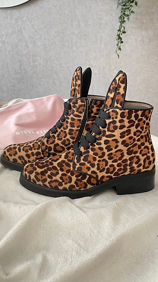 Minna Parikka Bunny Boot leopard pony koko 37