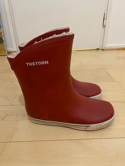 Tretorn lasten kumisaappaat koko 35 punainen unisex