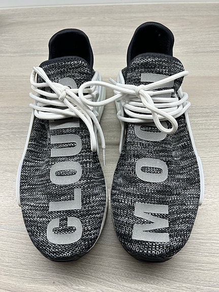 Adidas Pharrell Williams PW Human Race NMD TR lenkkarit koko 42 musta-valkoinen