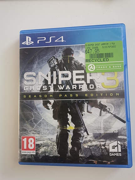PS4 Sniper Ghost Warrior 3 Season Pass Edition peli