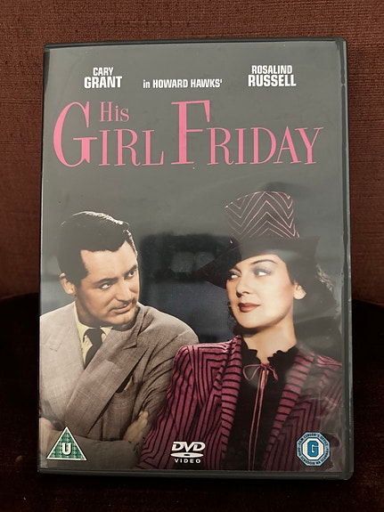 His Girl Friday DVD-elokuva