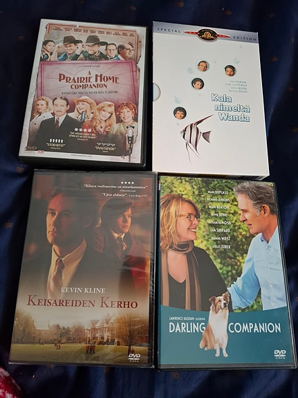 Kevin Klinen elokuvia 4dvd.tä