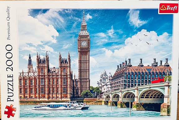Lontoo Big Ben palapeli 2000