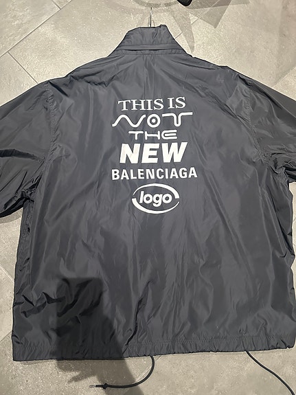 Balenciaga rain jacket