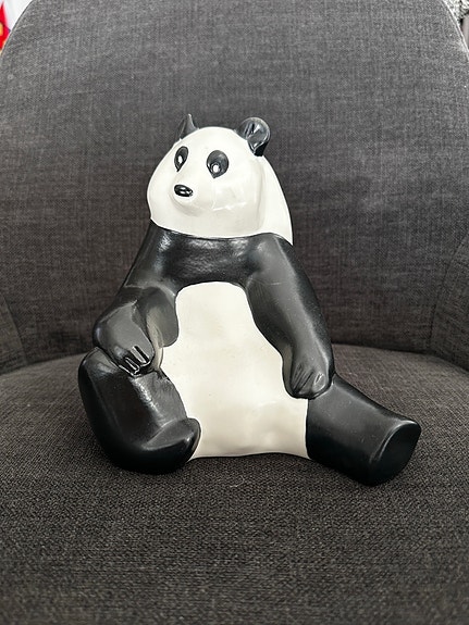 Arabia Finland WWF Panda Lillemor - posliinifiguuri