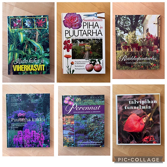 Puutarha- ja viherkasvikirjoja